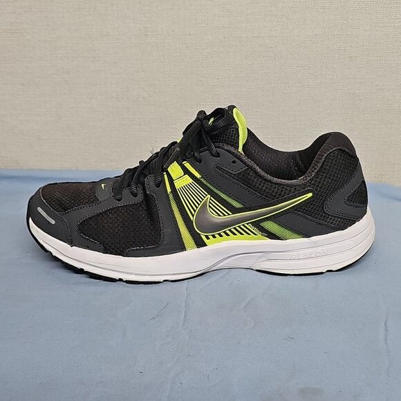 NIKE DART 10 ANTHRACITE/VOLT MENS SNEAKERS BFPM-07-073 - Picture 7 of 10